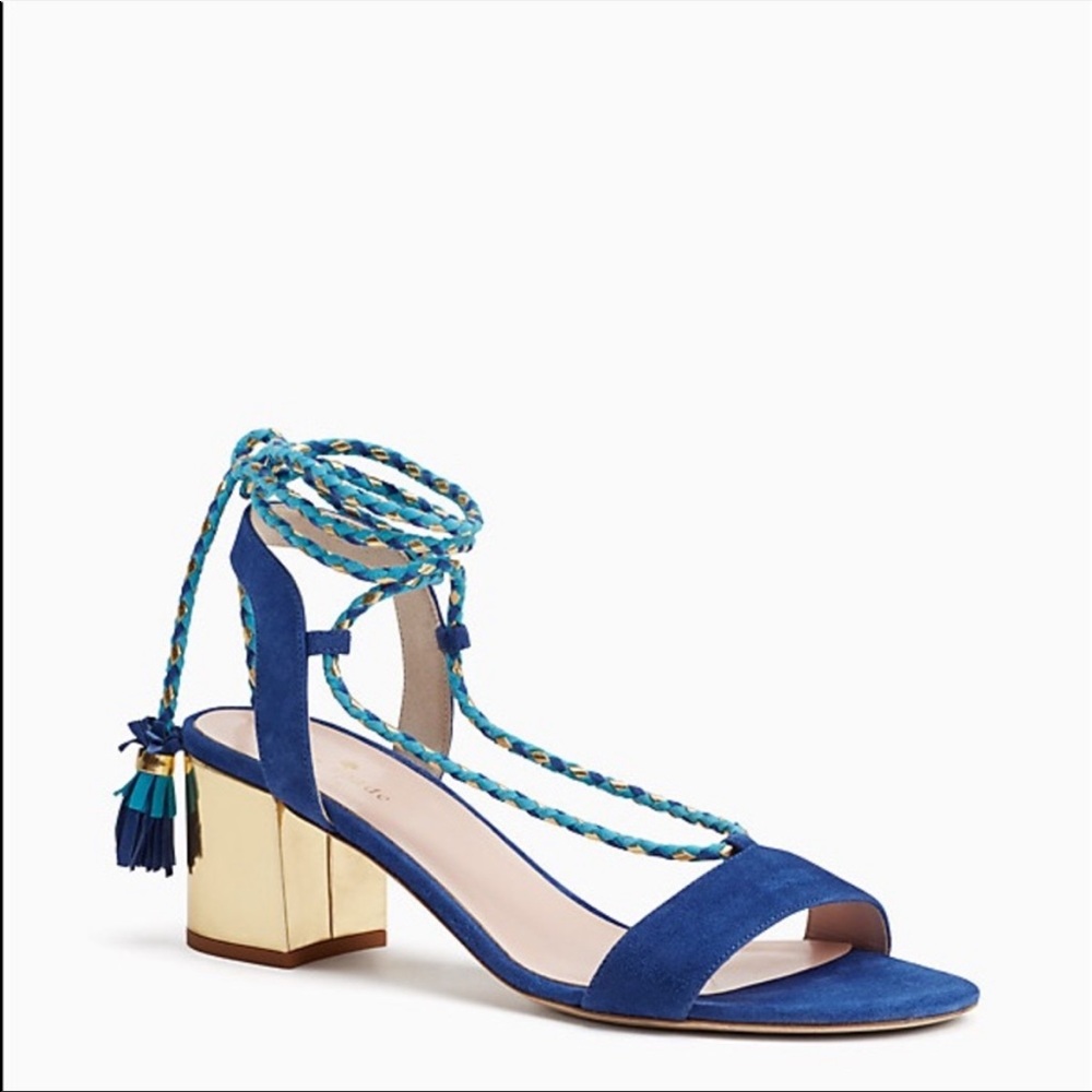 Kate Spade Suede Manor Sandal - Picture 9 of 16